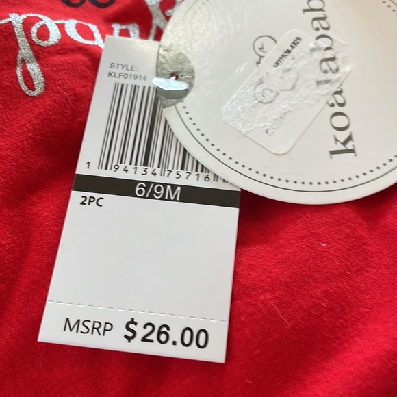 Koala baby 6-9 Months 2-Piece Matching Christmas Outfit - Picture 9 of 13